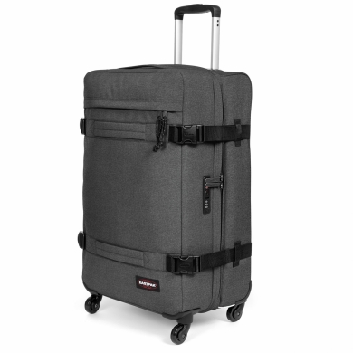 Torba podróżna Eastpak Transit'r 4 XL (110 litrów) z kółkami Black Denim szara